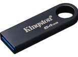 Kingston KE-U2X64-1AC Chiavetta Usb Da 64 Gb Kingston Datatraveler SE9 G3 Nickel Scuro Al Dettaglio