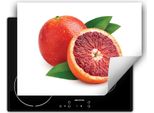 Darhaus Piastra Di Copertura Per Fornelli 70X52 Cm Tappetino Antiscivolo Arrotolabile, Pompelmo