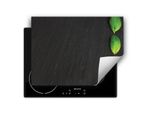 Darhaus Piastra Di Copertura Per Stufe 70X52 Cm Tappetino Antiscivolo Roll-Up, Ardesia - Basilico