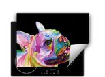 Darhaus Piastra Di Copertura 70X52 Cm Tappetino Antiscivolo Arrotolabile, Nero - Cane