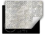 Darhaus Piastra Di Copertura 70X52 Cm Tappetino Antiscivolo Arrotolabile, Grigio - Mosaico