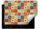 Darhaus Piastra Di Copertura 70X52 Cm Tappetino Antiscivolo Arrotolabile, Colori - Mosaico