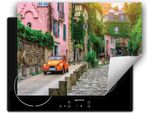 Darhaus Piastra Di Copertura Per Stufe 70X52 Cm Tappetino Antiscivolo Roll-Up, Street - City