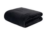 Coperta Xl Da Divano " Coperta Accogliente 150 X 200 Cm "" Coperta Di Flanella Di Alta Qualità "" Coperta In Microfibra "" Copriletto Di Flanella [Nero]"
