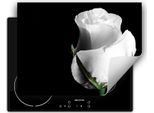 Darhaus Piastra Di Copertura Per Stufe 70X52 Cm Tappetino Antiscivolo Roll-Up, Nero - Tulipano