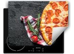 Darhaus Piastra Di Copertura Per Fornelli 70X52 Cm Tappetino Antiscivolo Roll-Up, Pizza