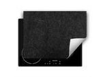 Darhaus Piastra Di Copertura Per Stufe 80X52 Cm Tappetino Antiscivolo Arrotolabile, Granito