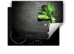 Darhaus Piastra Di Copertura 80X52 Cm Tappetino Antiscivolo Arrotolabile, Erbe Aromatiche - Legno