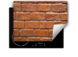 Darhaus Piastra Di Copertura Per Stufe 80X52 Cm Tappetino Antiscivolo Roll-Up, Mattone