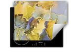 Darhaus Piastra Di Copertura 80X52 Cm Tappetino Antiscivolo Arrotolabile, Colorato - Marmo