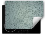 Darhaus Piastra Di Copertura Per Fornelli 80X52 Cm Tappetino Antiscivolo Arrotolabile, Grigio - Gocciolante