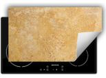 Darhaus Piastra Di Copertura Per Stufe 90X52 Cm Tappetino Antiscivolo Roll-Up, Dorato - Ardesia