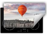 Darhaus Piastra Di Copertura Per Stufa 90X52 Cm Tappetino Antiscivolo Roll-Up, Pallone