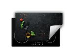Darhaus Piastra Di Copertura Per Fornelli 90X52 Cm Tappetino Antiscivolo Roll-Up, Ardesia - Cucina