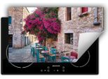 Darhaus Piastra Di Copertura Per Stufe 90X52 Cm Tappetino Antiscivolo Roll-Up, Città