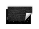 Darhaus Piastra Di Copertura Per Stufe 90X52 Cm Tappetino Antiscivolo Roll-Up, Scuro - Brick