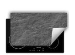 Darhaus Piastra Di Copertura Per Stufe 90X52 Cm Tappetino Antiscivolo Roll-Up, Grigio - Ardesia