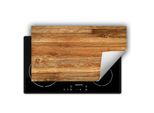 Darhaus Piastra Di Copertura Per Stufe 90X52 Cm Tappetino Antiscivolo Roll-Up, Legno