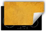 Darhaus Piastra Di Copertura Per Stufe 90X52 Cm Tappetino Antiscivolo Roll-Up, Ardesia - Oro