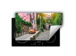 Darhaus Piastra Di Copertura Per Stufe 90X52 Cm Tappetino Antiscivolo Roll-Up, Street - City