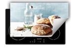 Darhaus Piastra Di Copertura Per Fornelli 90X52 Cm Tappetino Antiscivolo Roll-Up, Pane
