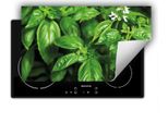 Darhaus Piastra Di Copertura Per Stufa 90X52 Cm Tappetino Antiscivolo Roll-Up, Verde - Menta