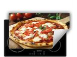 Darhaus Piastra Di Copertura Per Fornelli 90X52 Cm Tappetino Antiscivolo Roll-Up, Pizza - Pomodoro