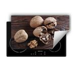 Darhaus Piastra Di Copertura Per Stufe 90X52 Cm Tappetino Antiscivolo Roll-Up, Dadi