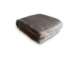 Coperta Di Peluche " Coperta In Pile "" Coperta Xl Accogliente 150 X 200 Cm "" Coperta Morbida Da Divano [Taupe]"