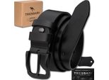 Cinture Tressari Con Fibbia Classica Lemaotaf Nero Taglia Unica