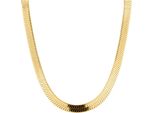 Edelstahlkette Liebeskind Berlin "LJ-0884-N-45, LJ-0885-N-45", Gold (Gelbgoldfarben), Halsketten, Damen, Edelstahl, L: 45 B: 6Mm, Edelstahlkette, B:6Mm