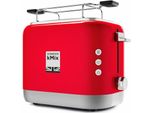 KENWOOD Toaster TCX751RD, rot, B:27,2cm H:25,7cm T:16cm, Toaster