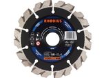 Rhodius 304462 LD300 Diamond Cutting Disc Diameter 125 Mm Bore Diameter 22.23 Mm Concrete 1 Pc(S)