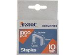 Graffette, Confezione Da 1000 Pezzi, 10 Mm, 10,6X0,52X1,2 Mm