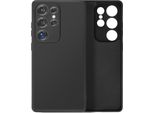 Avizar, Custodia Per Cellulare In Silicone Semirigido Per Samsung Galaxy S25 Ultra, Nero