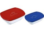 Pyrex 2X Cook & Store Vaso Da Forno 1,2 L +2,5 L