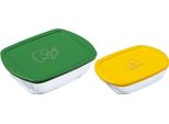 Pyrex 2X Cook & Store Vaso Da Forno 1,2 L +2,5 L