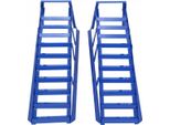 Luxtom | Rampa Carrabile, 2 Pezzi, 91X35X27, Portata 2000Kg, Per Auto, Rampa, Rampe Carrabili, Set Rampe Carrabili