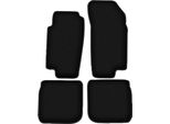 Tappetini In Velluto Per Ford Scorpio MK2 (1994-1998, Station Wagon, Berlina) Neri, Set 4 Pz, Con Fissaggi