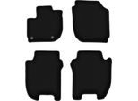 Tappetini In Velluto Per Honda Jazz Iv (2015-, Hatchback) Neri, Set 4 Pz, Con Fissaggi