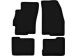 Tappetini In Velluto Per Fiat Linea (2009-2015, Berlina) Neri, Set 4 Pz, Con Fissaggi