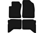 Tappetini In Velluto Per Daihatsu Terios Ii (2006-, Suv) Neri, Set 4 Pz, Con Fissaggi