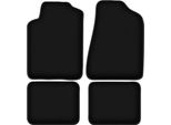 Tappetini In Velluto Per Chrysler Stratus (1995-2001, Berlina) Neri, Set 4 Pz, Con Fissaggi