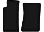 Tappetini In Velluto Per Mazda MX-5 Ii Nb (1998-2005, Cabriolet) Neri, Set 2 Pz, Con Fissaggi