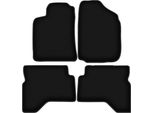 Tappetini In Velluto Per Mitsubishi Pajero Sport I (1996-2008, Suv) Neri, Set 4 Pz, Con Fissaggi