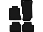 Tappetini In Velluto Per Alfa Romeo Giulia 4X4 (4WD) (2016-, Berlina) Neri, Set 4 Pz, Con Fissaggi