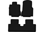 Tappetini In Velluto Per Mercedes A W168 (1997-2005, Hatchback) Neri, Set 3 Pz, Con Fissaggi