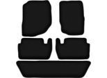 Tappetini In Velluto Per Dodge Durango Ii (2002-2010, Suv) Neri, Set 4 Pz, Con Fissaggi