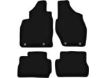 Tappetini In Velluto Per Mitsubishi Pajero Pinin (1999-2006, Suv) Neri, Set 4 Pz, Con Fissaggi