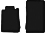 Tappetini In Velluto Per Mercedes Slk R170 (1996-2004, Cabriolet) Neri, Set 2 Pz, Con Fissaggi